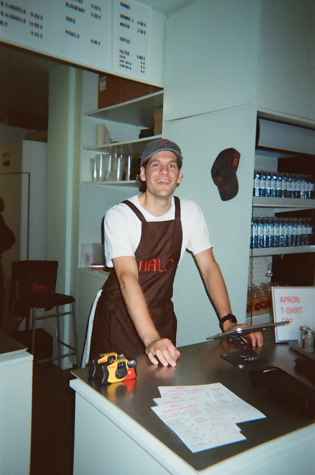 HALO bagel with fresh ingredients